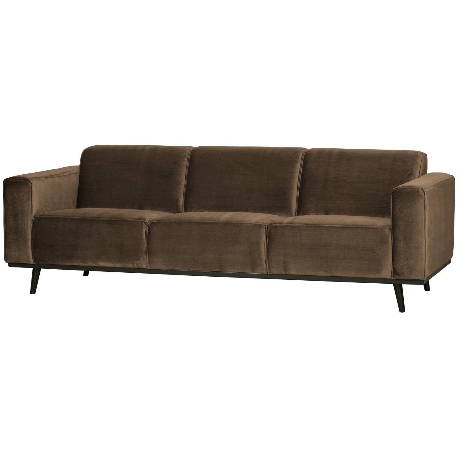 Woood | 3-zits bank Statement 230cm velvet taupe
