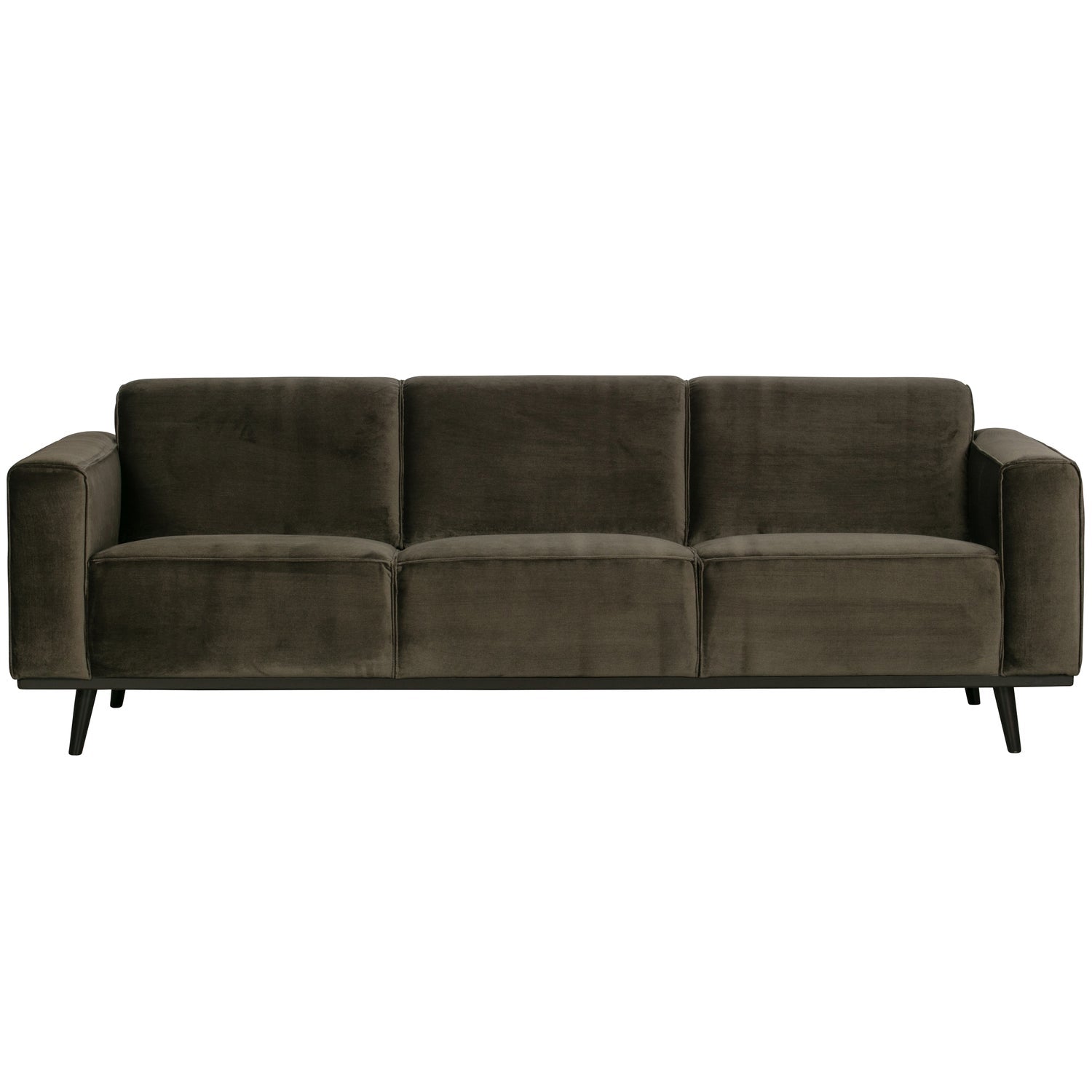 Woood | 3-zits bank Statement 230cm velvet warmgroen