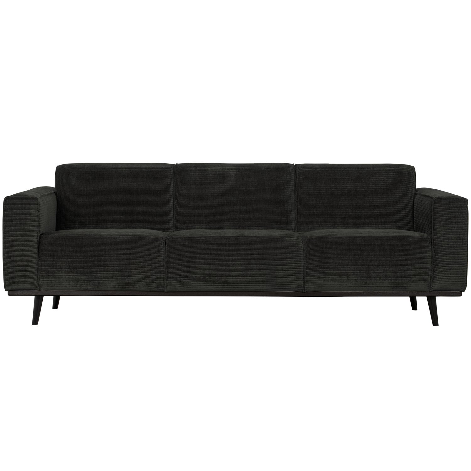 Woood | 3-zits bank Statement 230cm ribstof grafiet