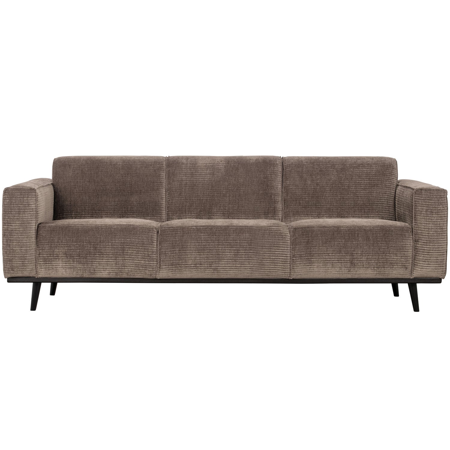 Woood | 3-zits bank Statement 230cm ribstof taupe