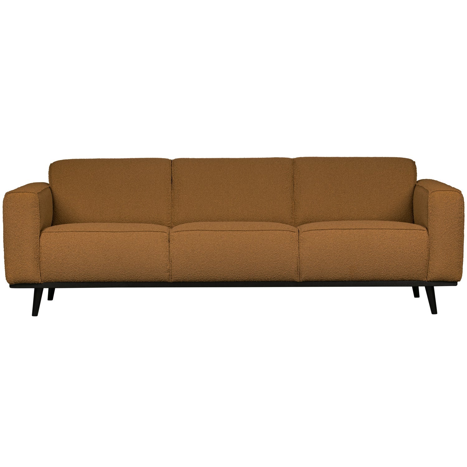 Woood | 3-zits bank Statement 230cm boucle botergeel