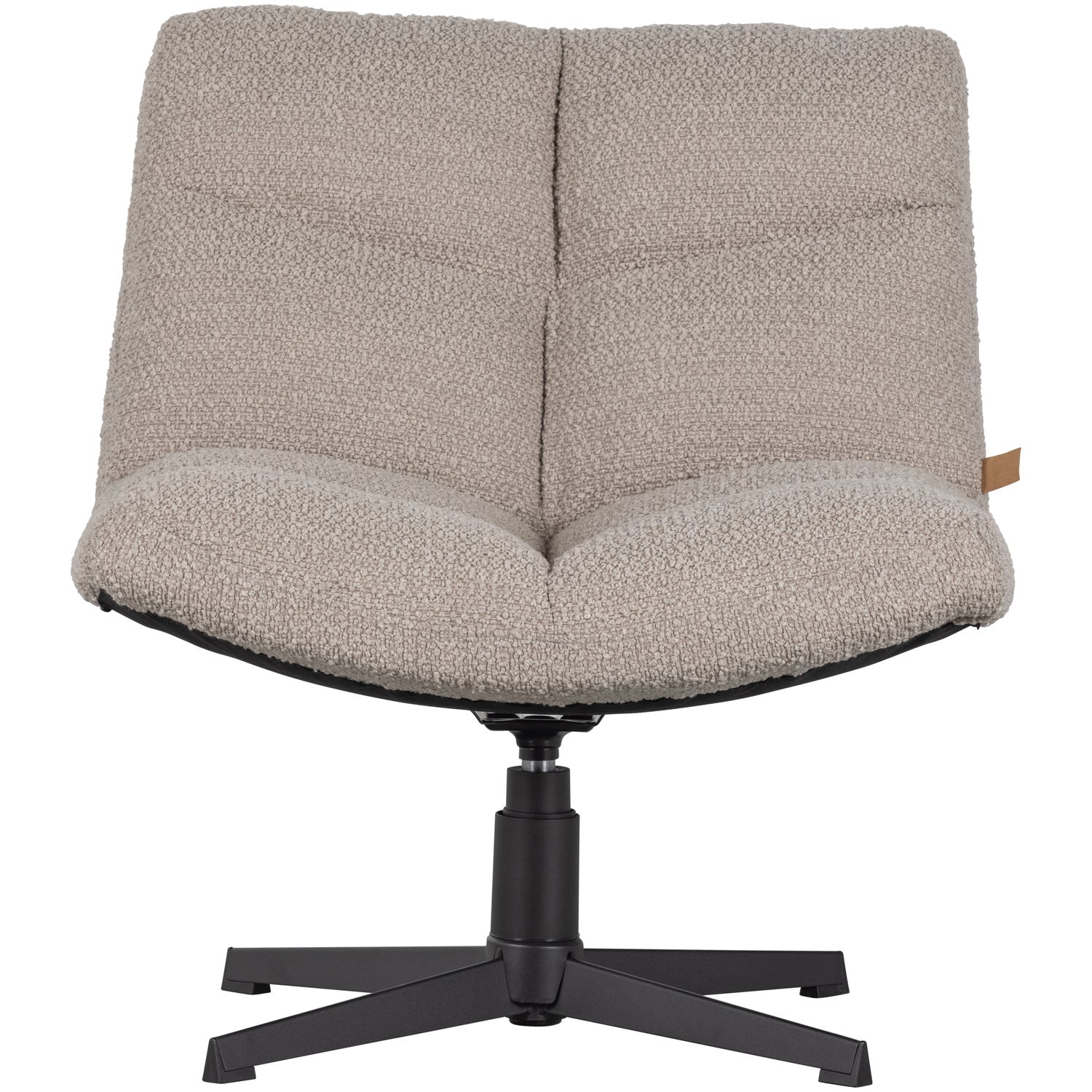 Woood | Draaifauteuil Vinny boucle zand