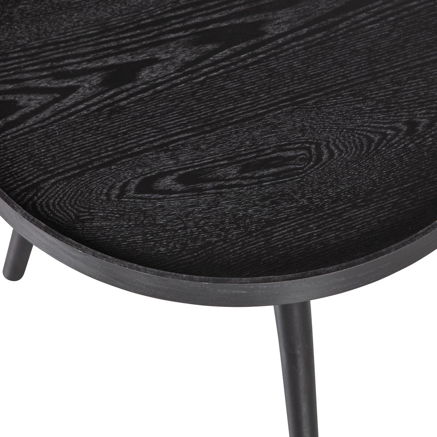 Woood | Bijzettafel Mesa M zwart