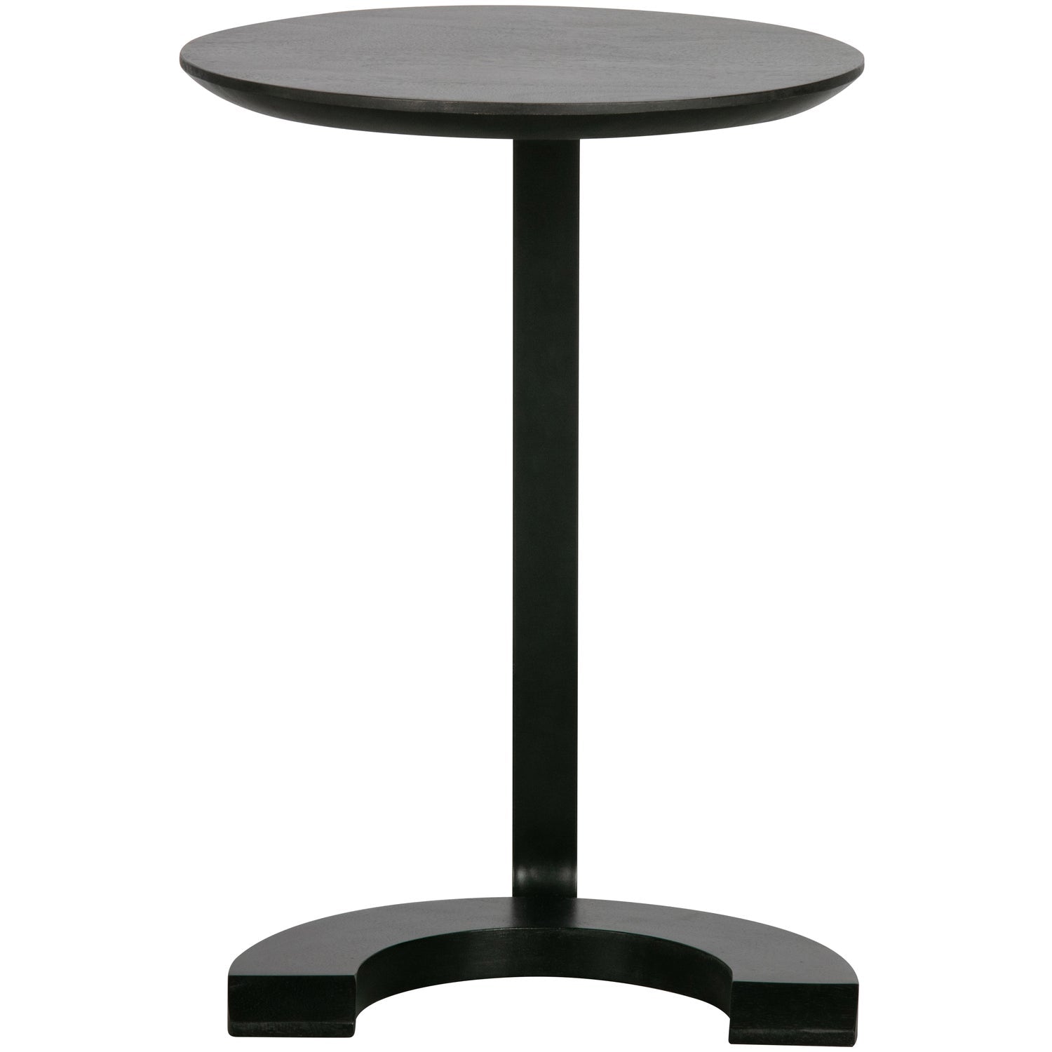 Woood | Bijzettafel Floor zwart