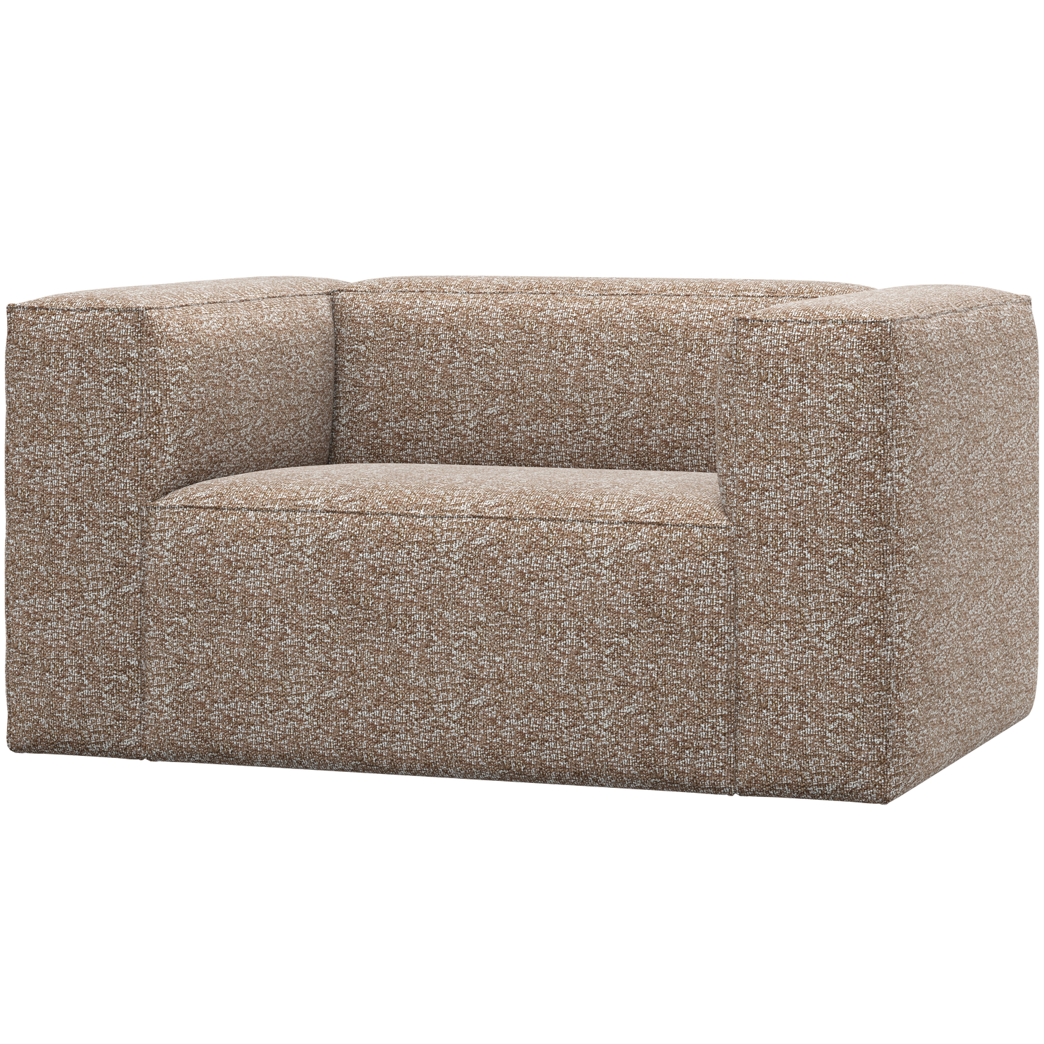 Woood | Fauteuil Bean lichtbruin melange