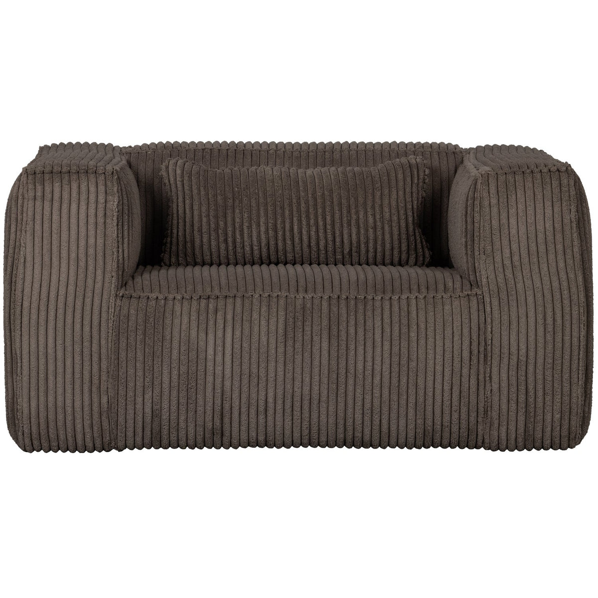 Woood | Fauteuil Bean ribstof mud