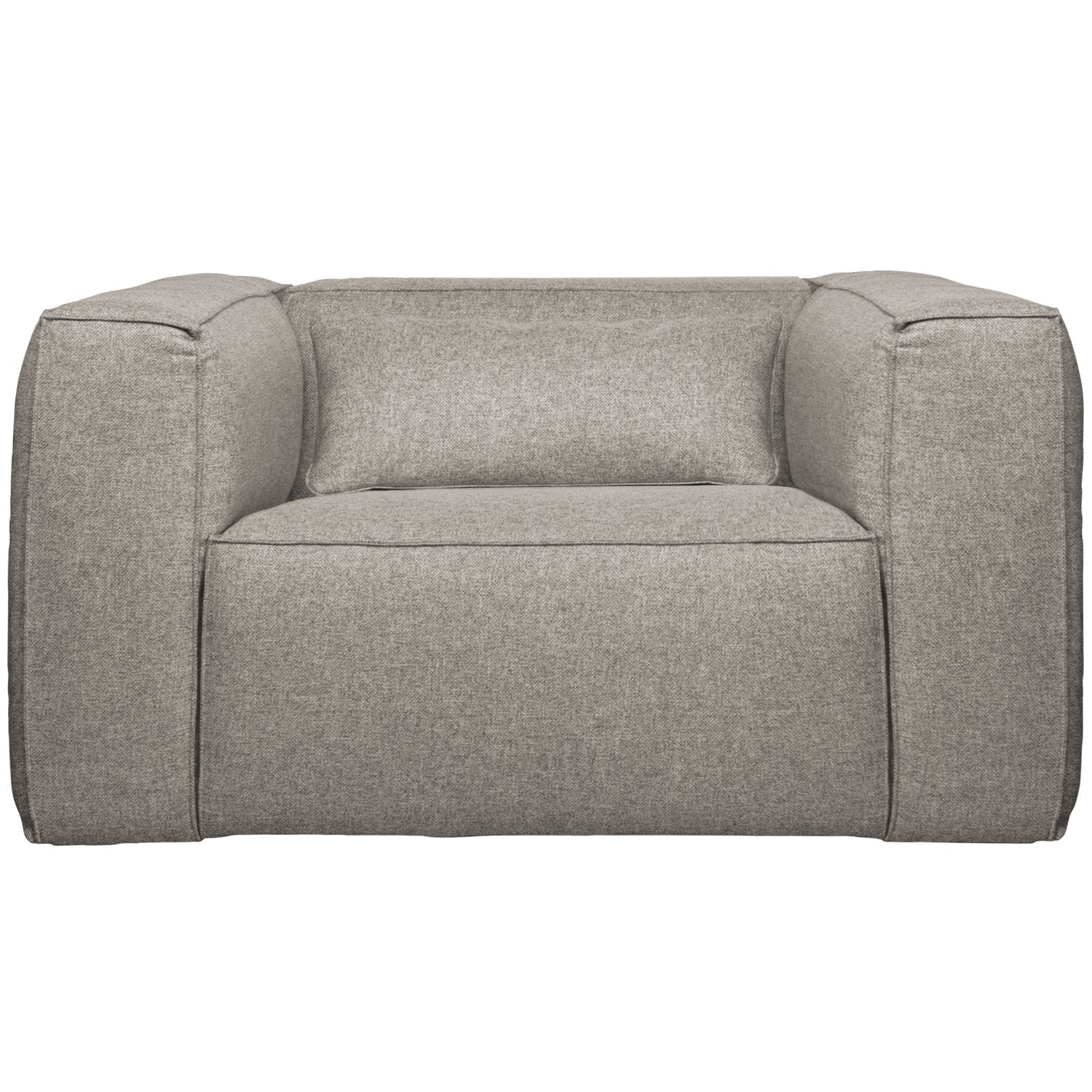 Woood | Fauteuil Bean incl. kussen lichtgrijs