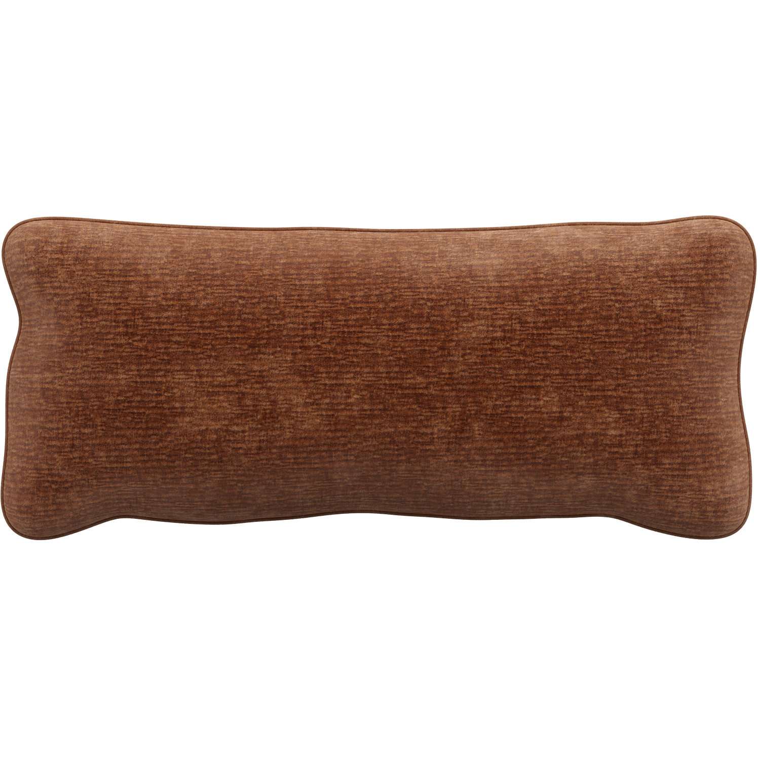 Woood | Kussen Bean chenille velvet terra