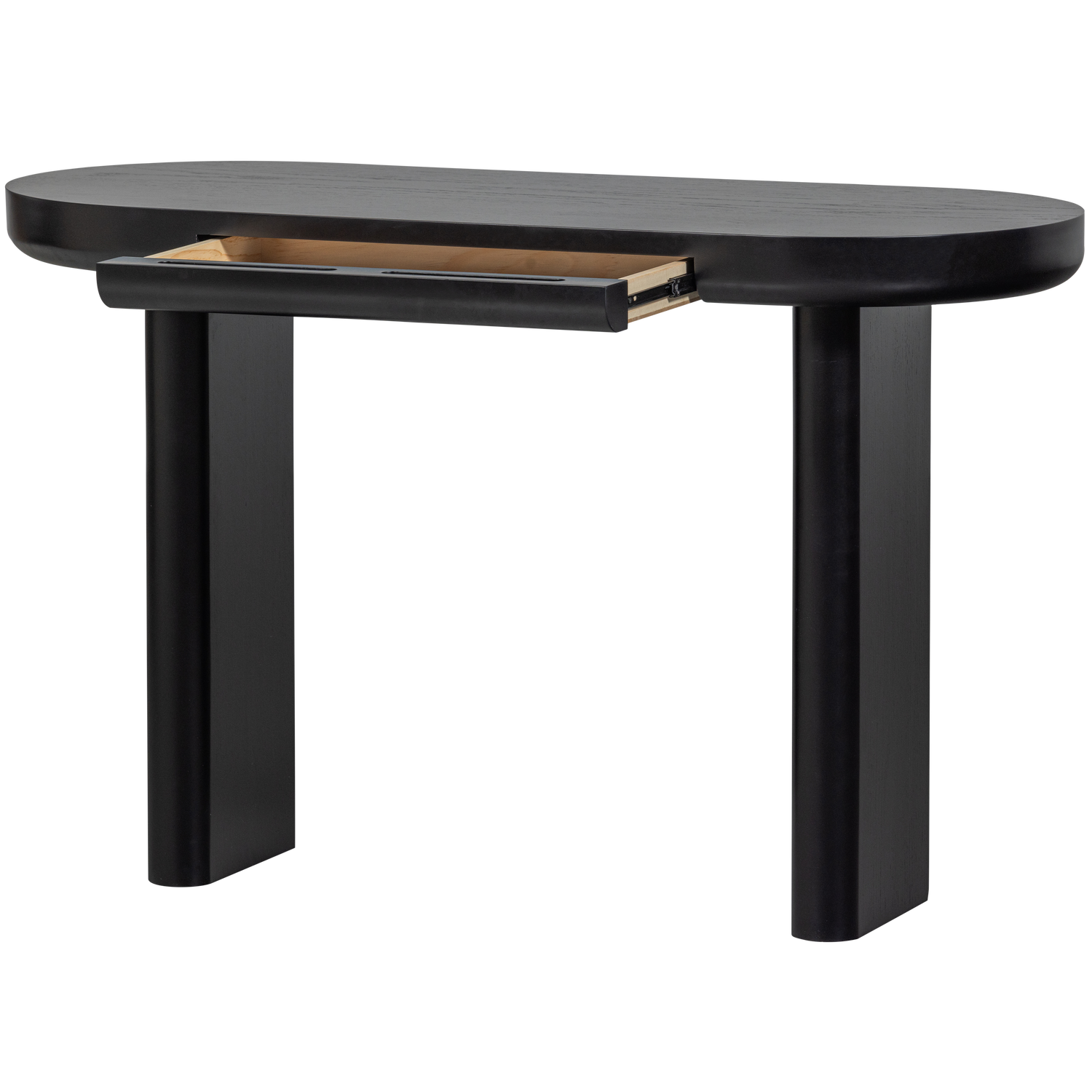 Woood | Sidetable & Bureau Mael zwart