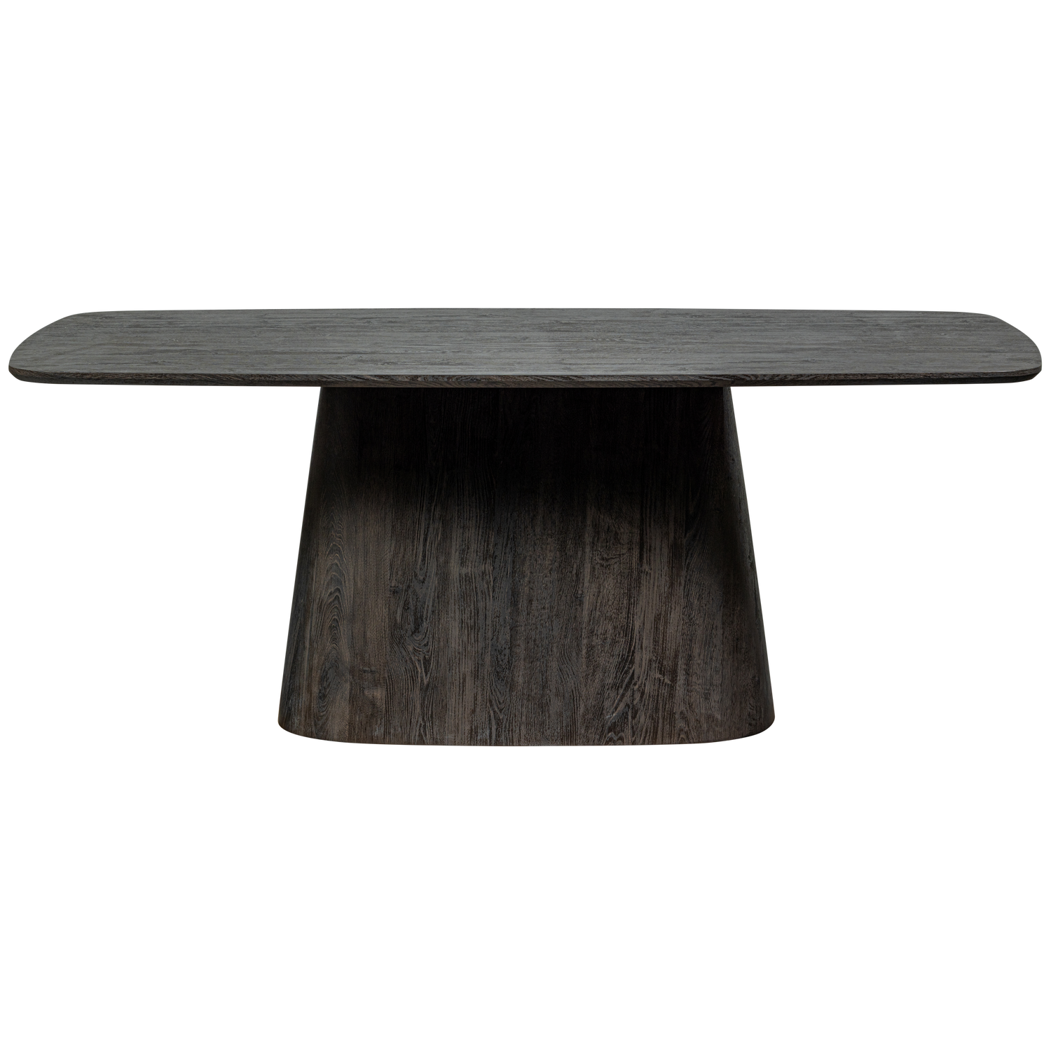 Woood | Eettafel Leah rechthoek 200cm donkerbruin