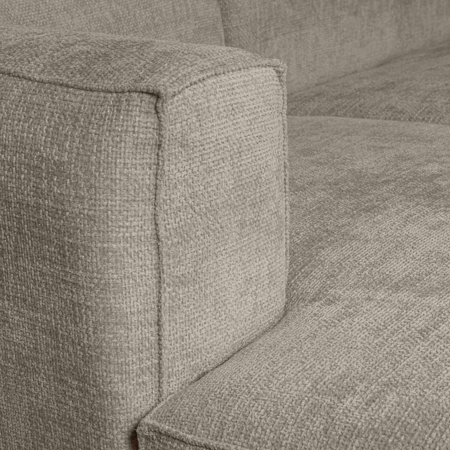 Woood | Chaise longue bank Bean links grove melange travertin