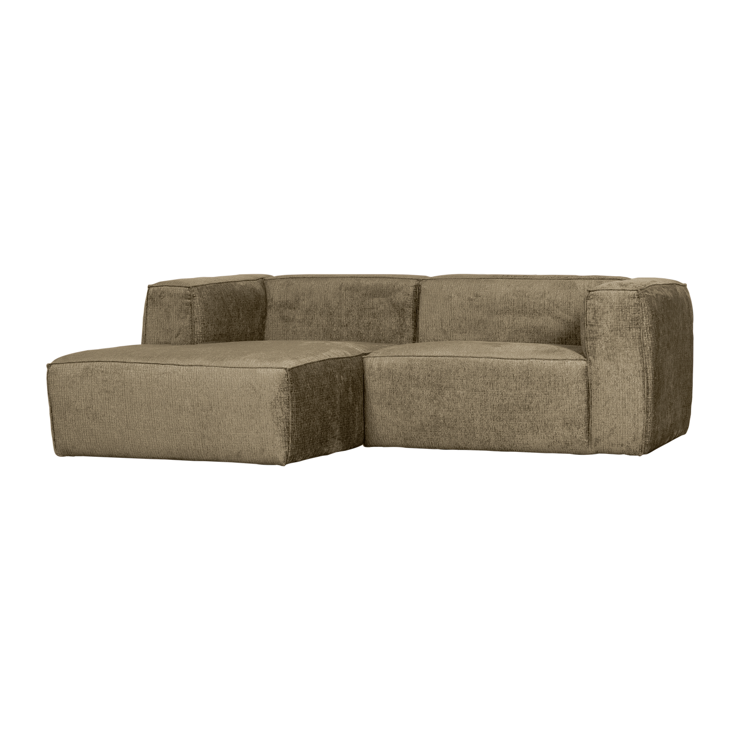 Woood | Chaise longue Bean links structure velvet spices