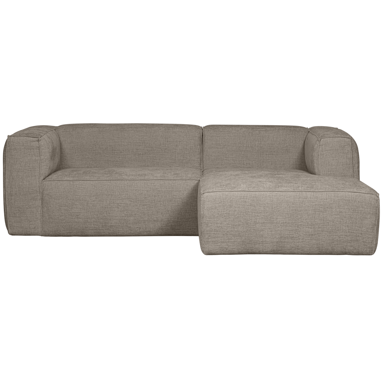 Woood | Chaise longue Bean rechts grove melange travertin