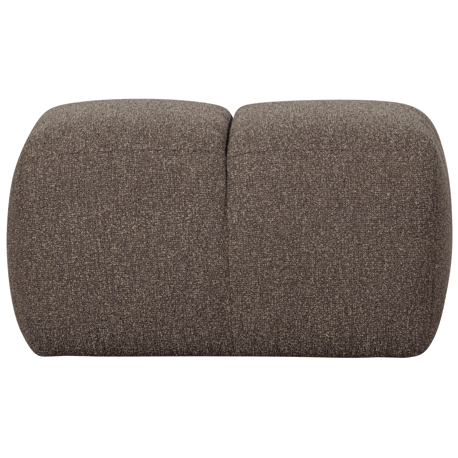 Woood | Poef Mojo boucle bruin melange