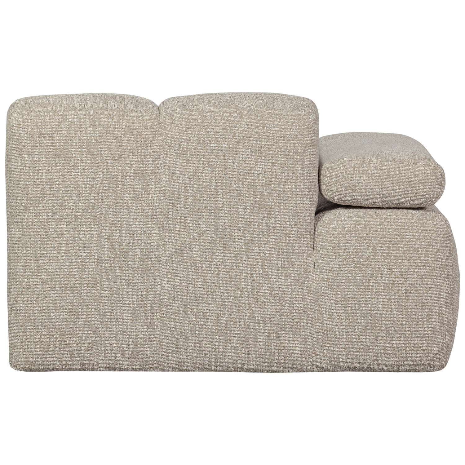 Woood | 1-Zits element Mojo arm links boucle beige melange