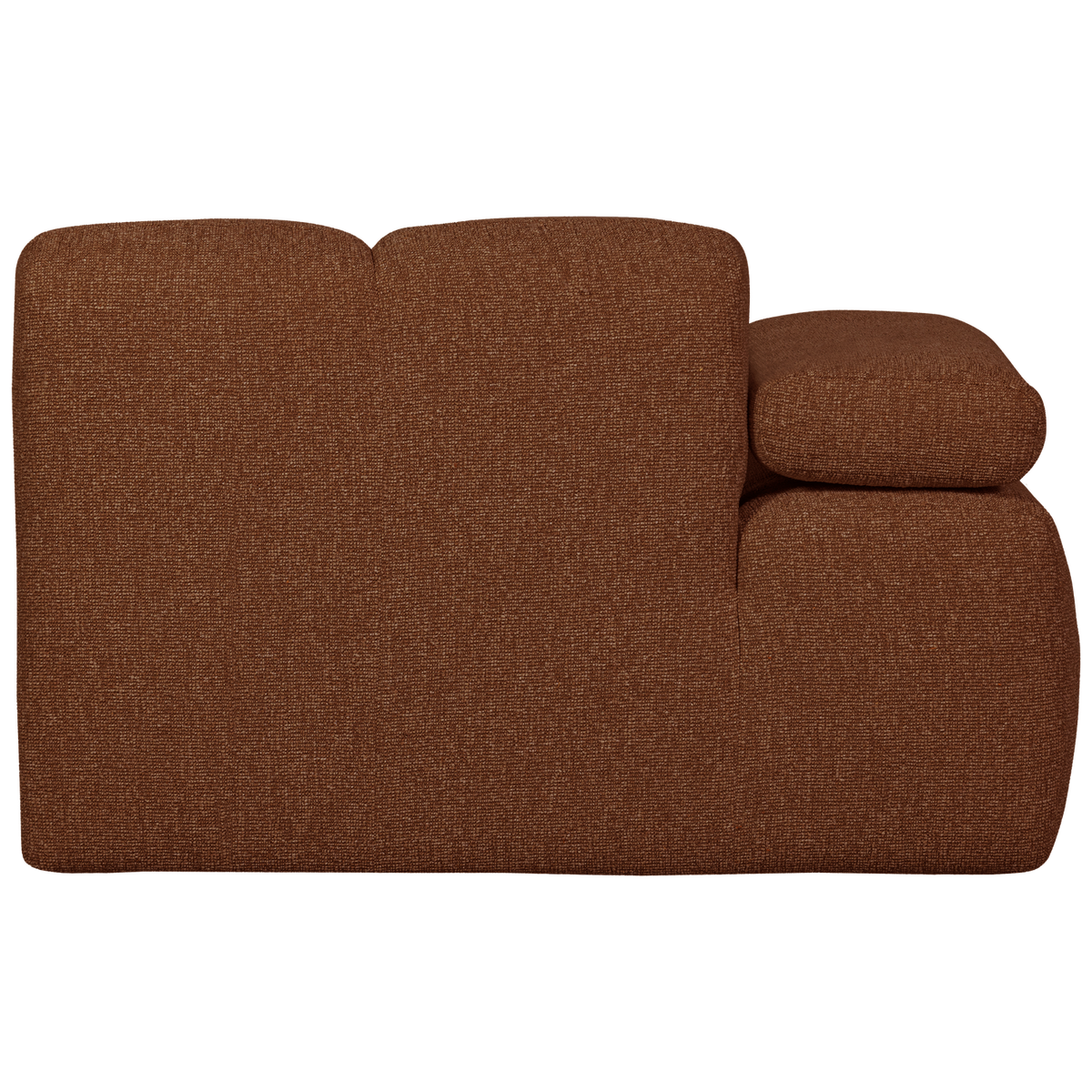 Woood | 1-Zits element Mojo arm links boucle roestbruin melange