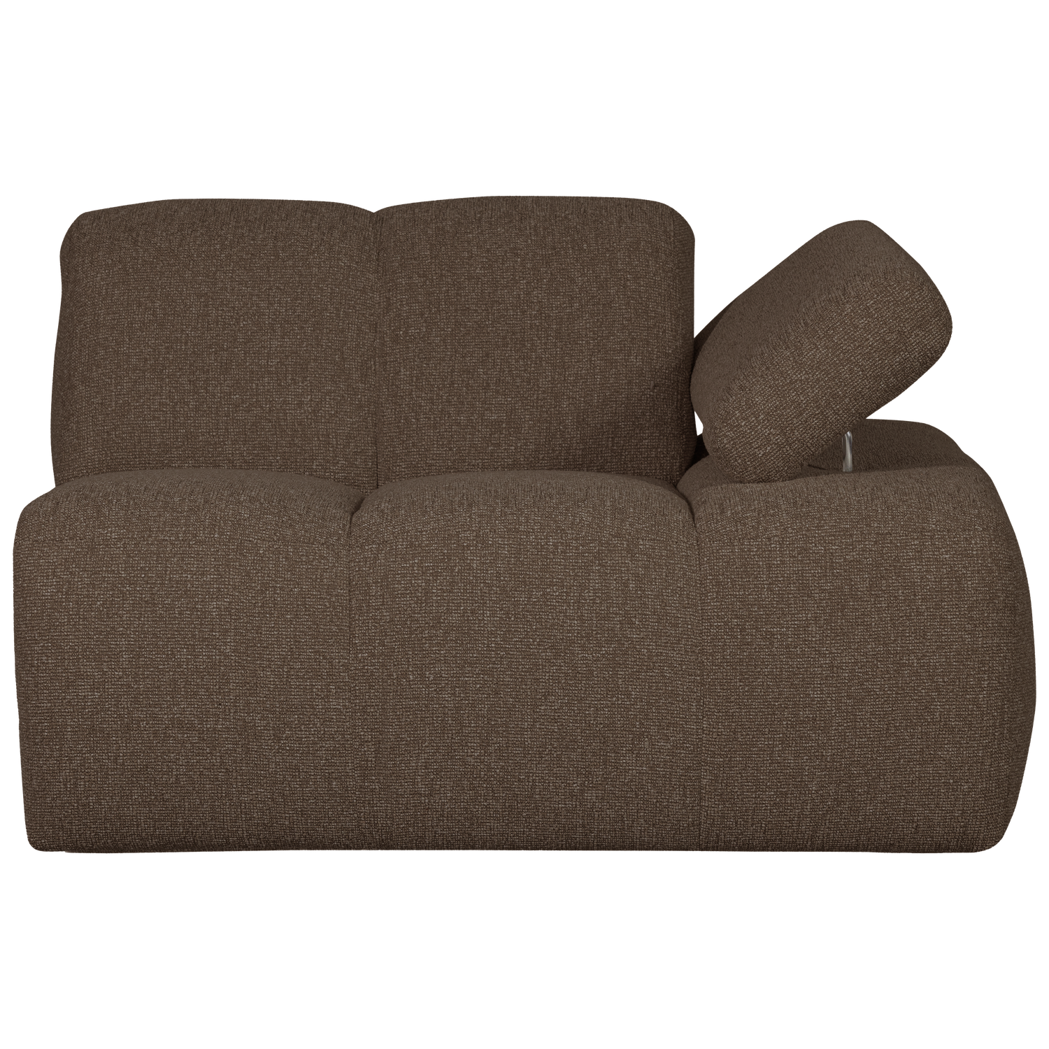 Woood | 1-Zits element Mojo arm rechts boucle bruin melange