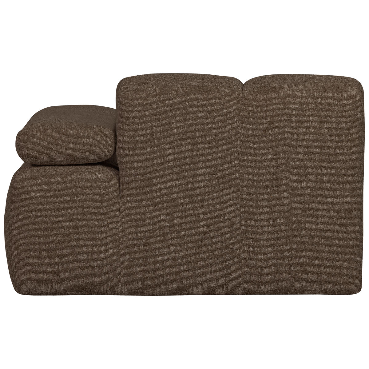 Woood | 1-Zits element Mojo arm rechts boucle bruin melange