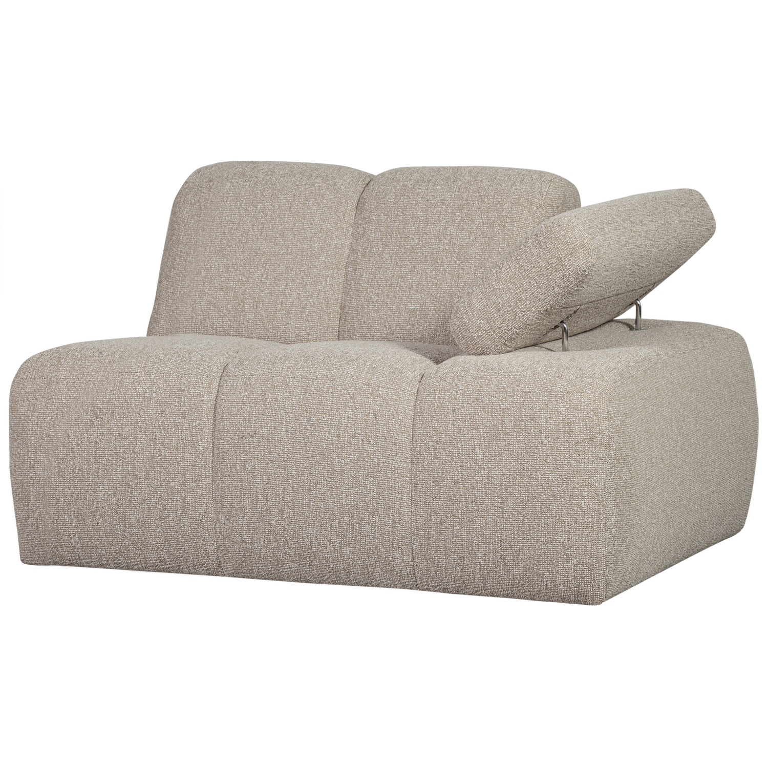 Woood | 1-Zits element Mojo arm rechts boucle beige melange