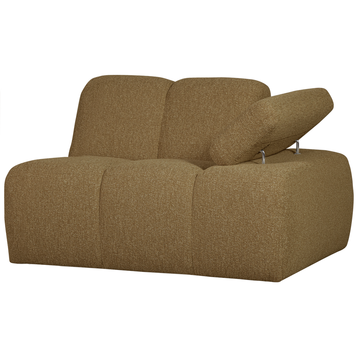Woood | 1-Zits element Mojo arm rechts boucle geel/bruin melange