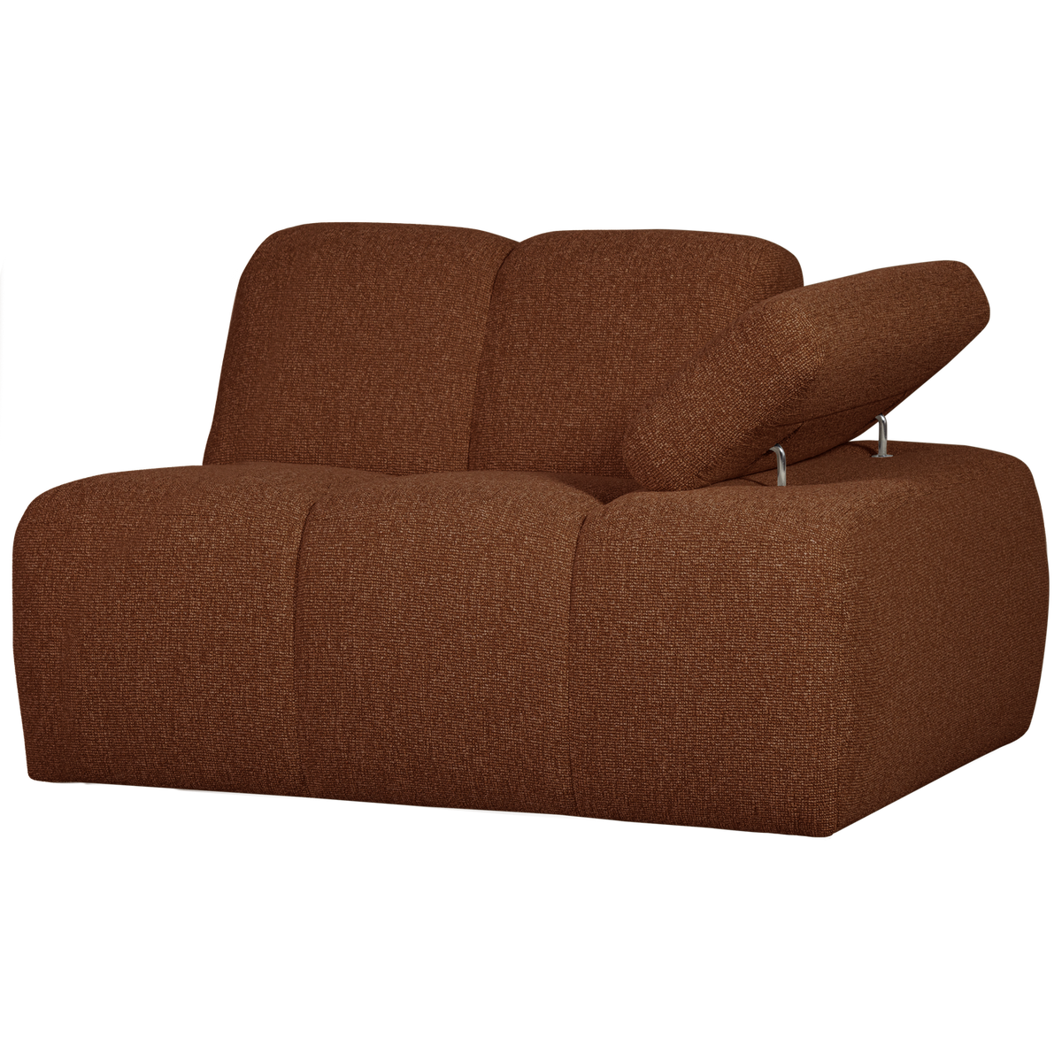 Woood | 1-Zits element Mojo arm rechts boucle roestbruin melange