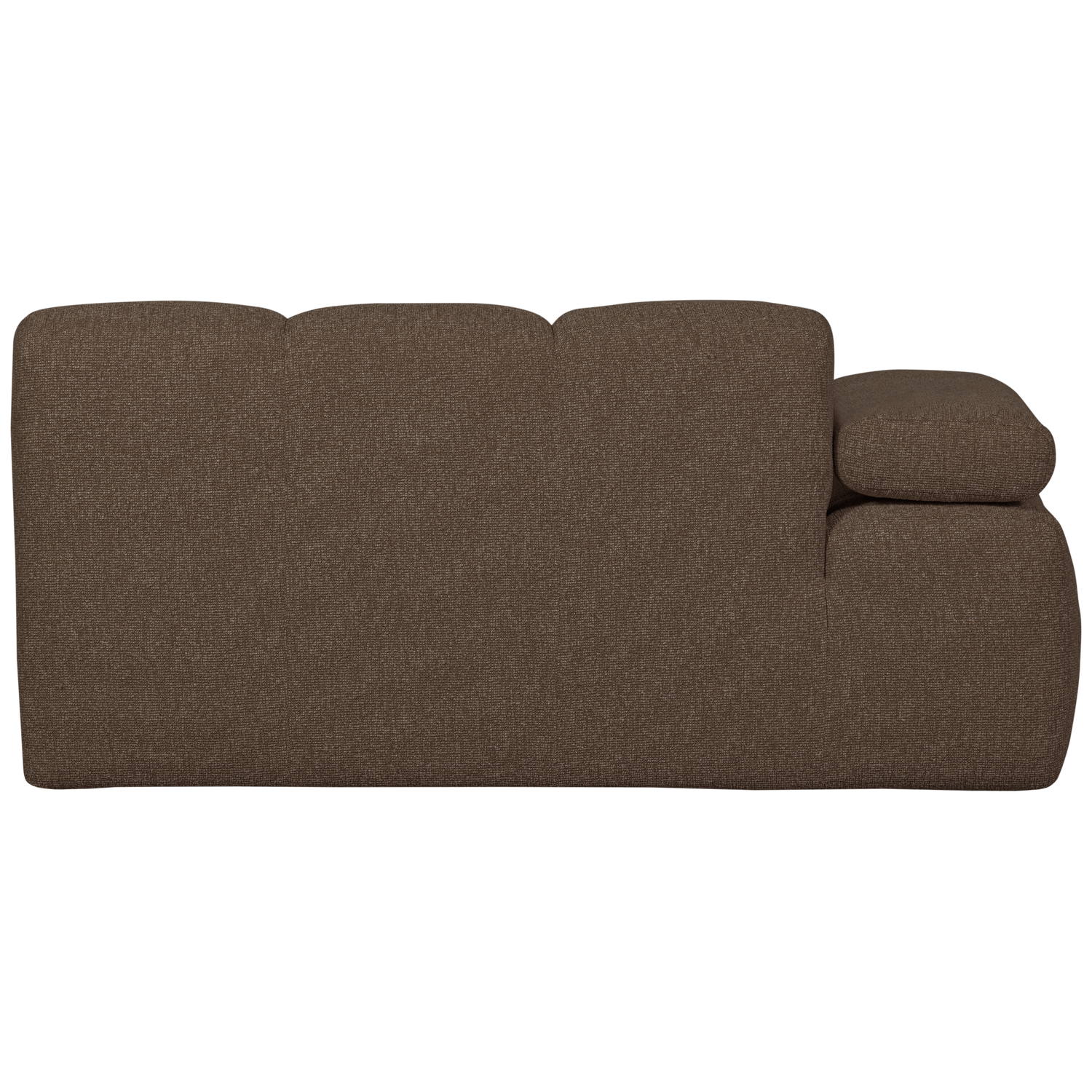 Woood | 1,5-Zits element Mojo arm links boucle bruin melange