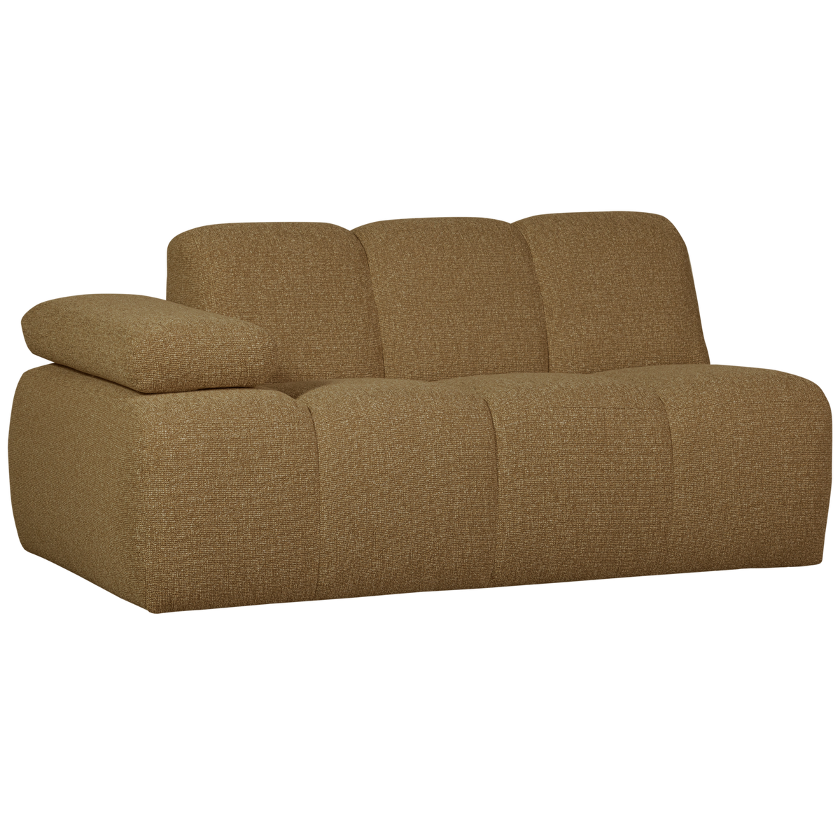 Woood | 1,5-Zits element Mojo arm links boucle geel/bruin melange