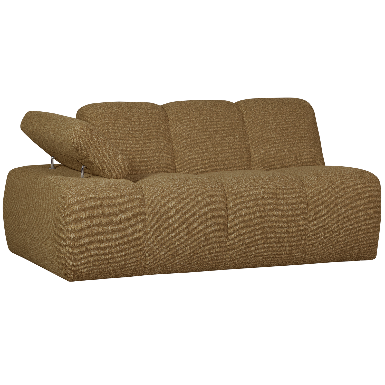 Woood | 1,5-Zits element Mojo arm links boucle geel/bruin melange