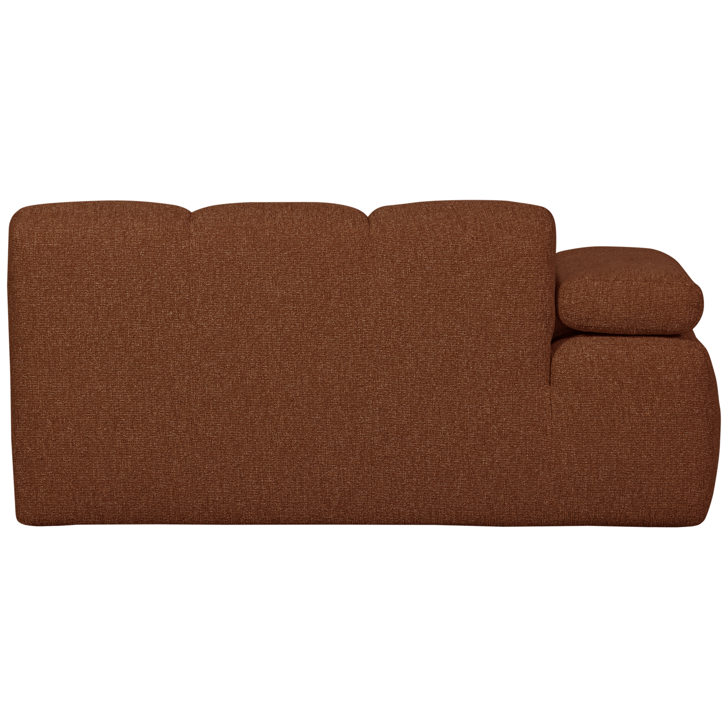 Woood | 1,5-Zits element Mojo arm links boucle roestbruin melange