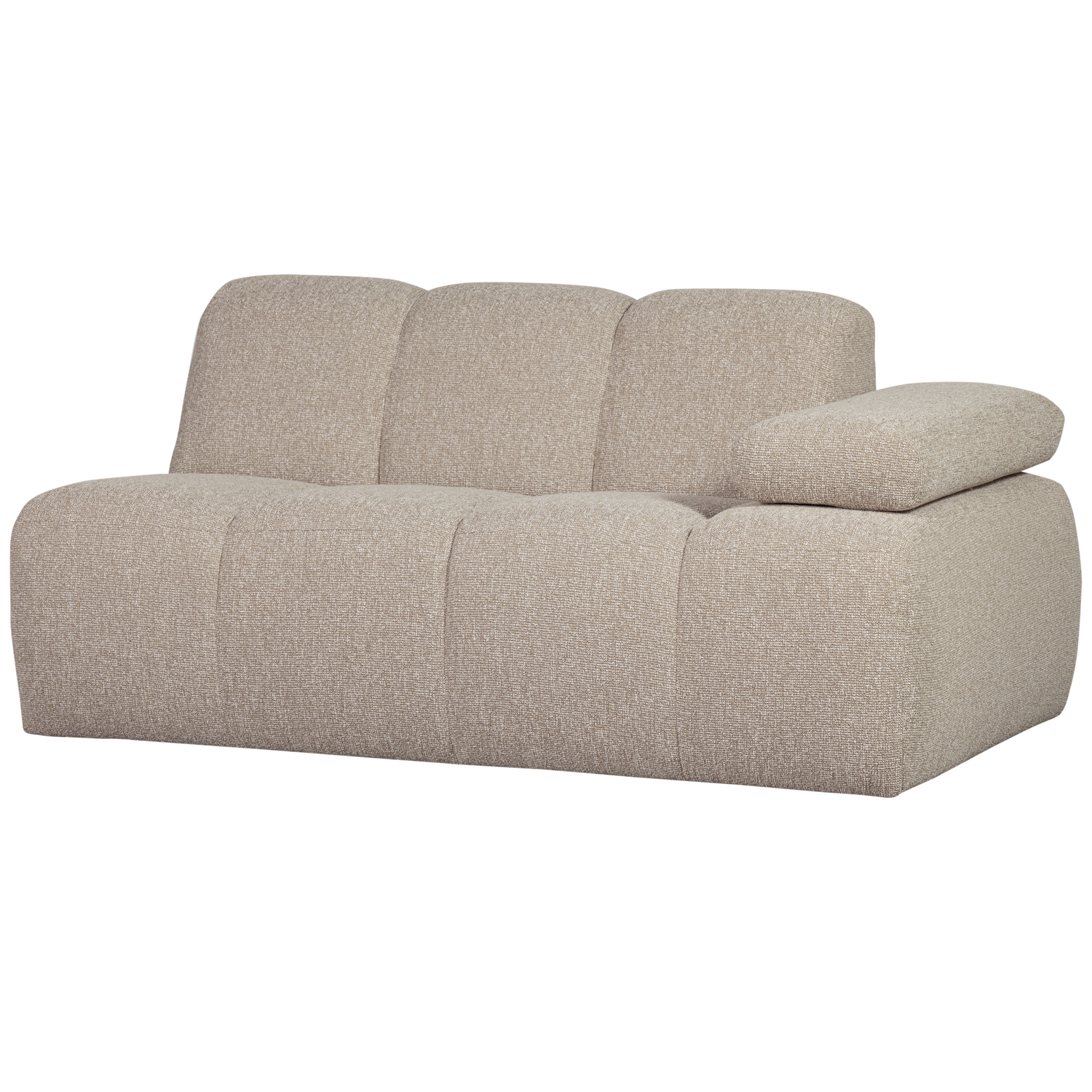 Woood | Mojo 1,5-zits element arm rechts boucle beige melange