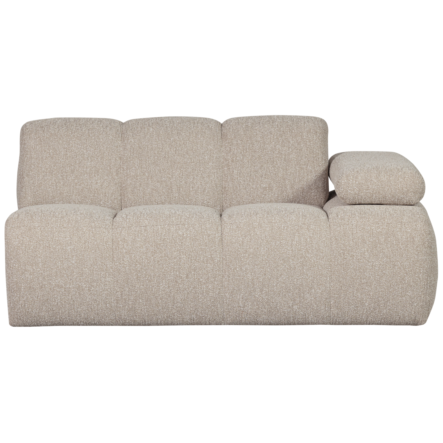 Woood | Mojo 1,5-zits element arm rechts boucle beige melange