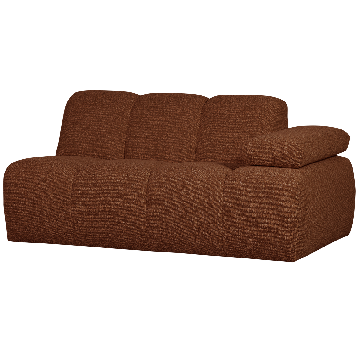Woood | 1,5-Zits element Mojo arm rechts boucle roestbruin melange