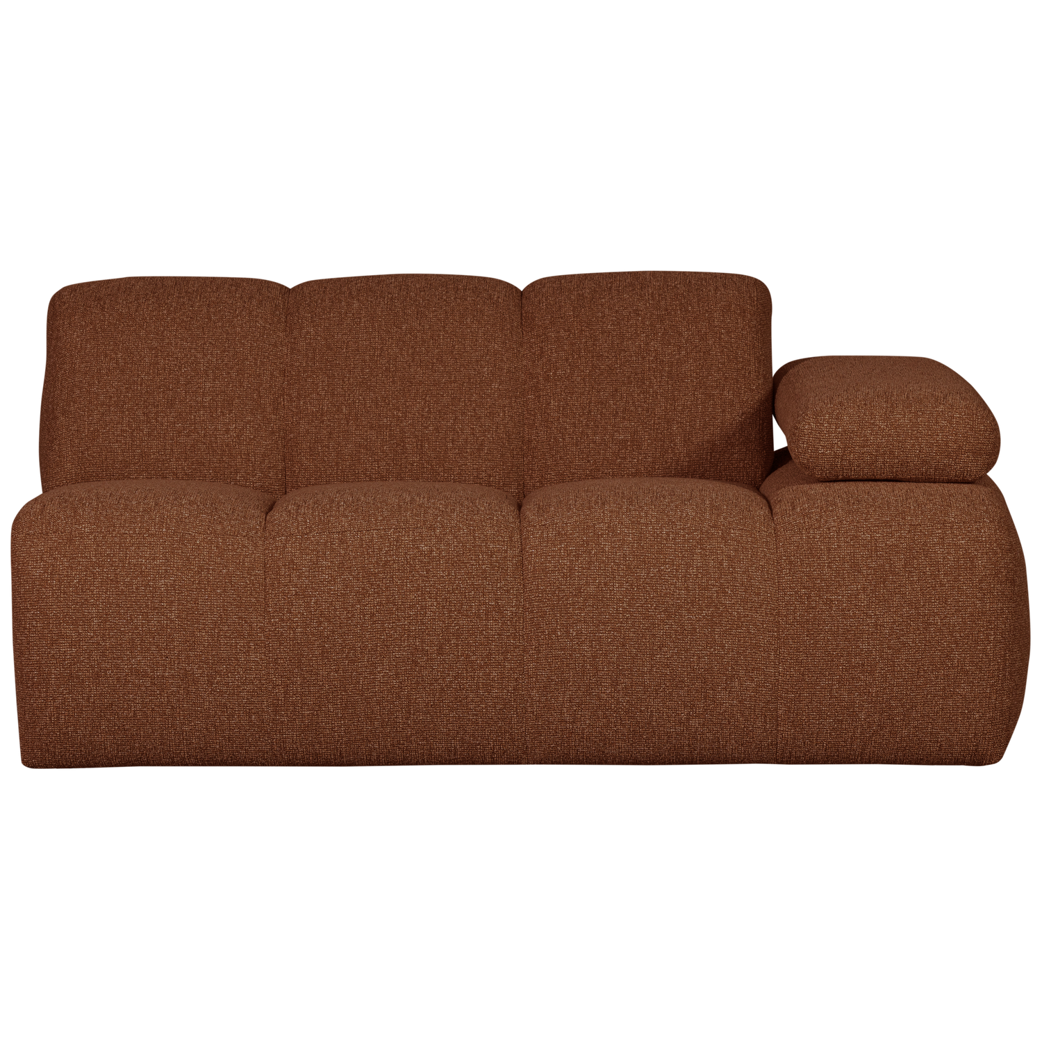 Woood | 1,5-Zits element Mojo arm rechts boucle roestbruin melange