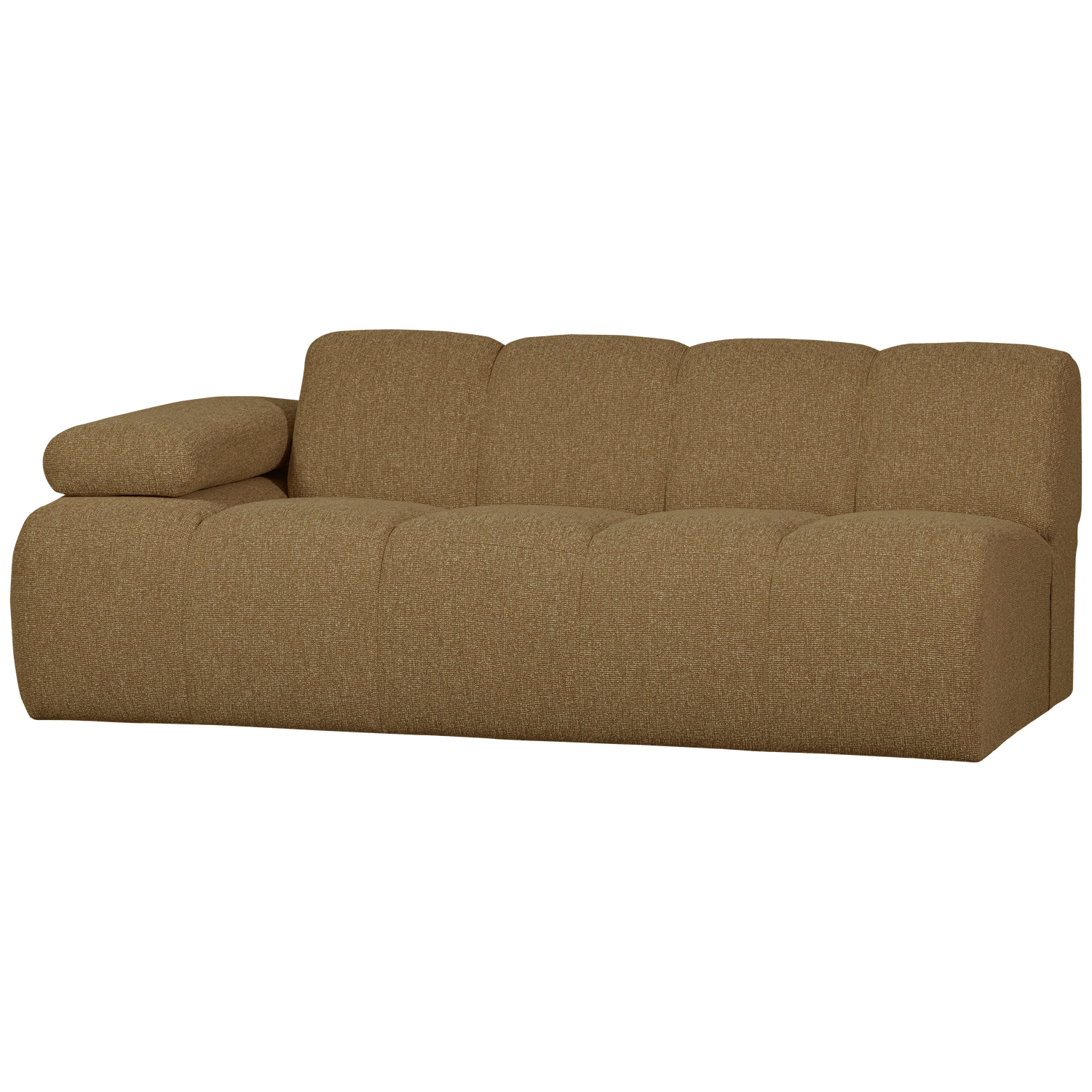 Woood | 2-Zits element Mojo arm links boucle geel/bruinmelange