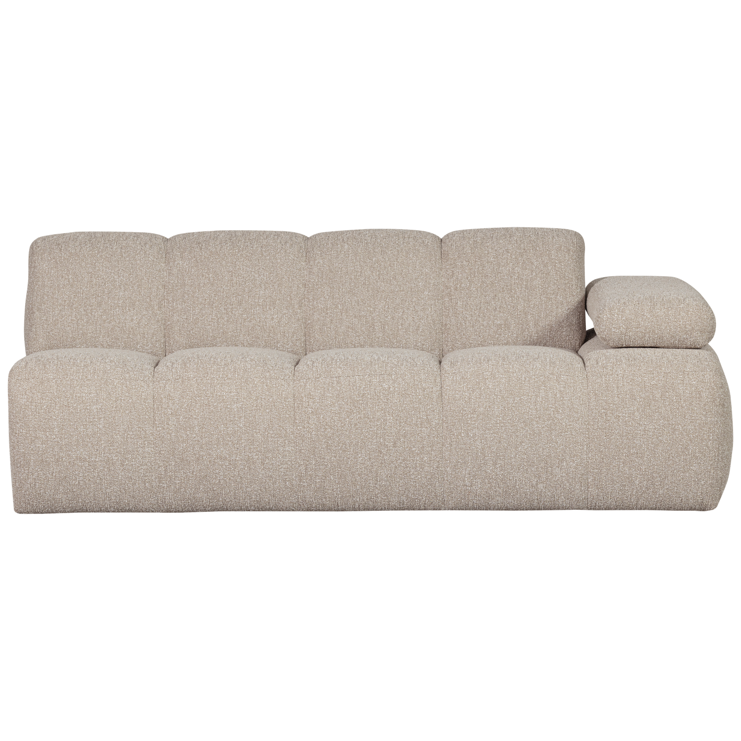 Woood | Mojo 2-zits element arm rechts boucle beige melange