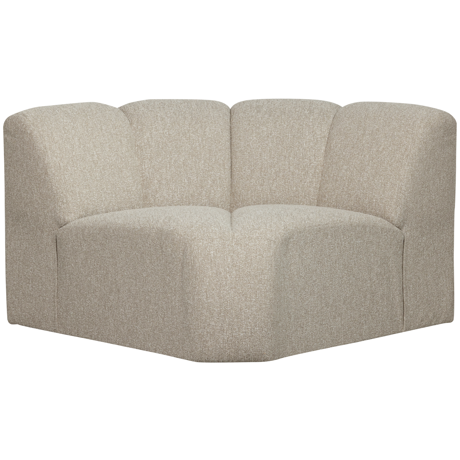 Woood | Mojo hoekelement bouclé beige melange