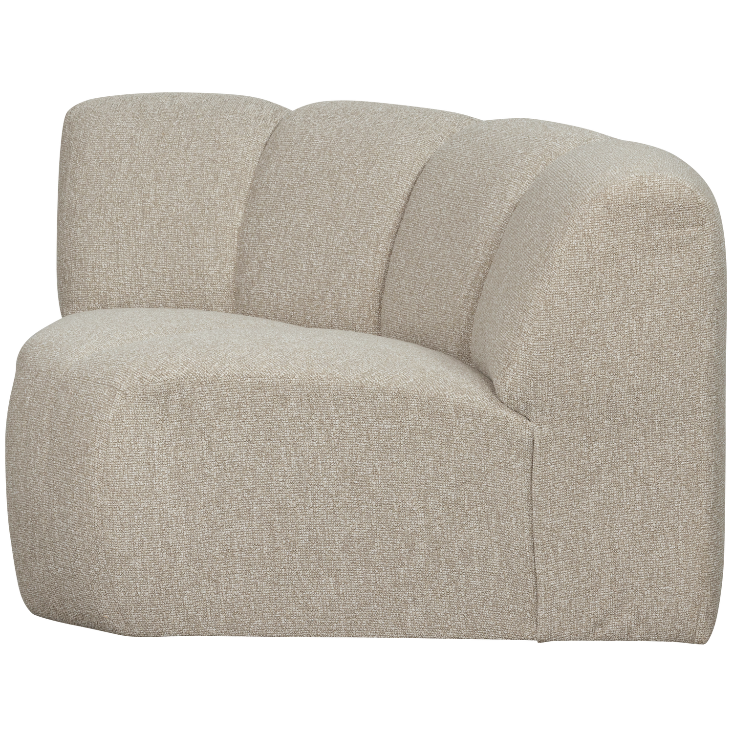 Woood | Mojo hoekelement bouclé beige melange