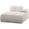 Woood | Chaise longue Mojo element rechts boucle ecru melange