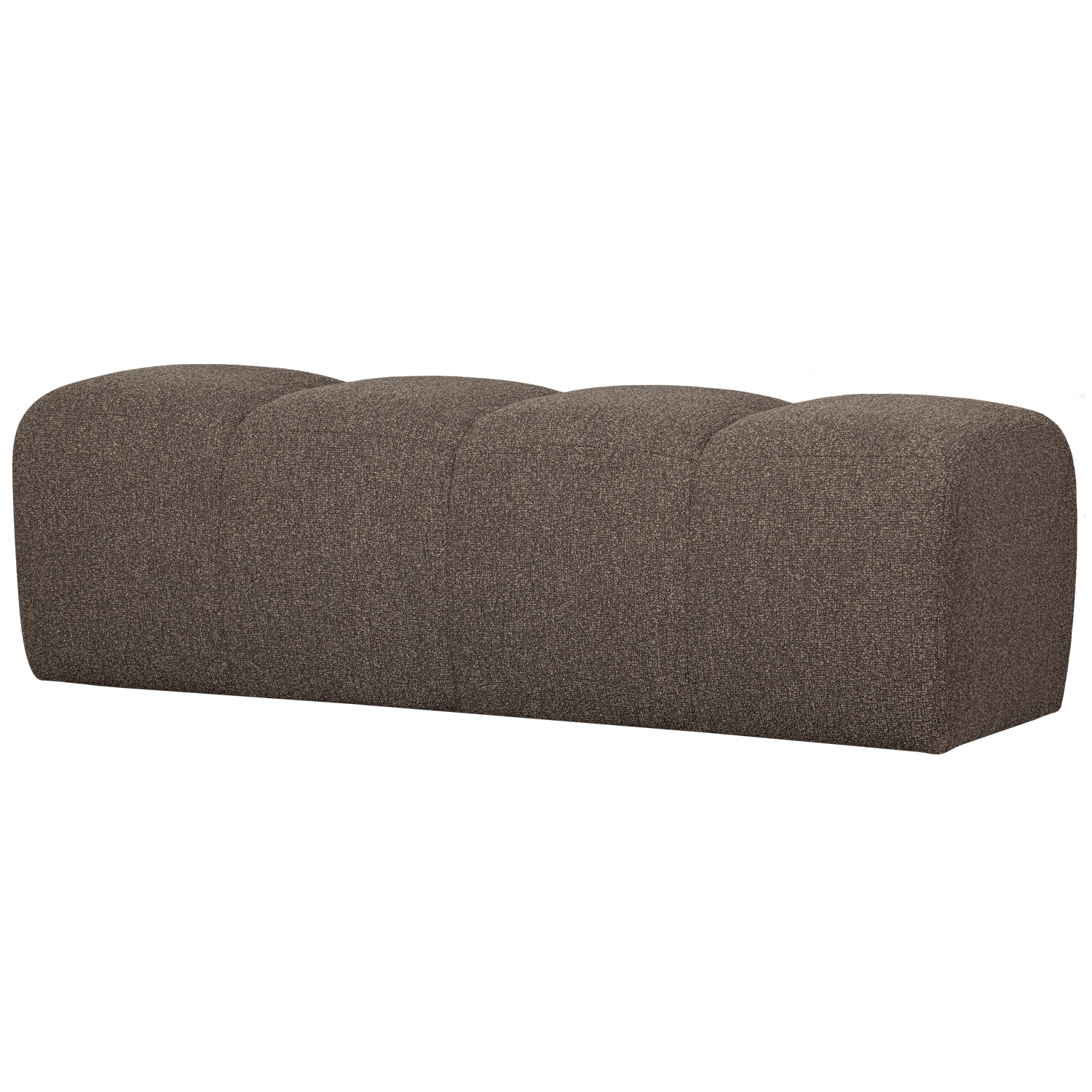 Woood | Eetbank Mojo boucle bruin melange