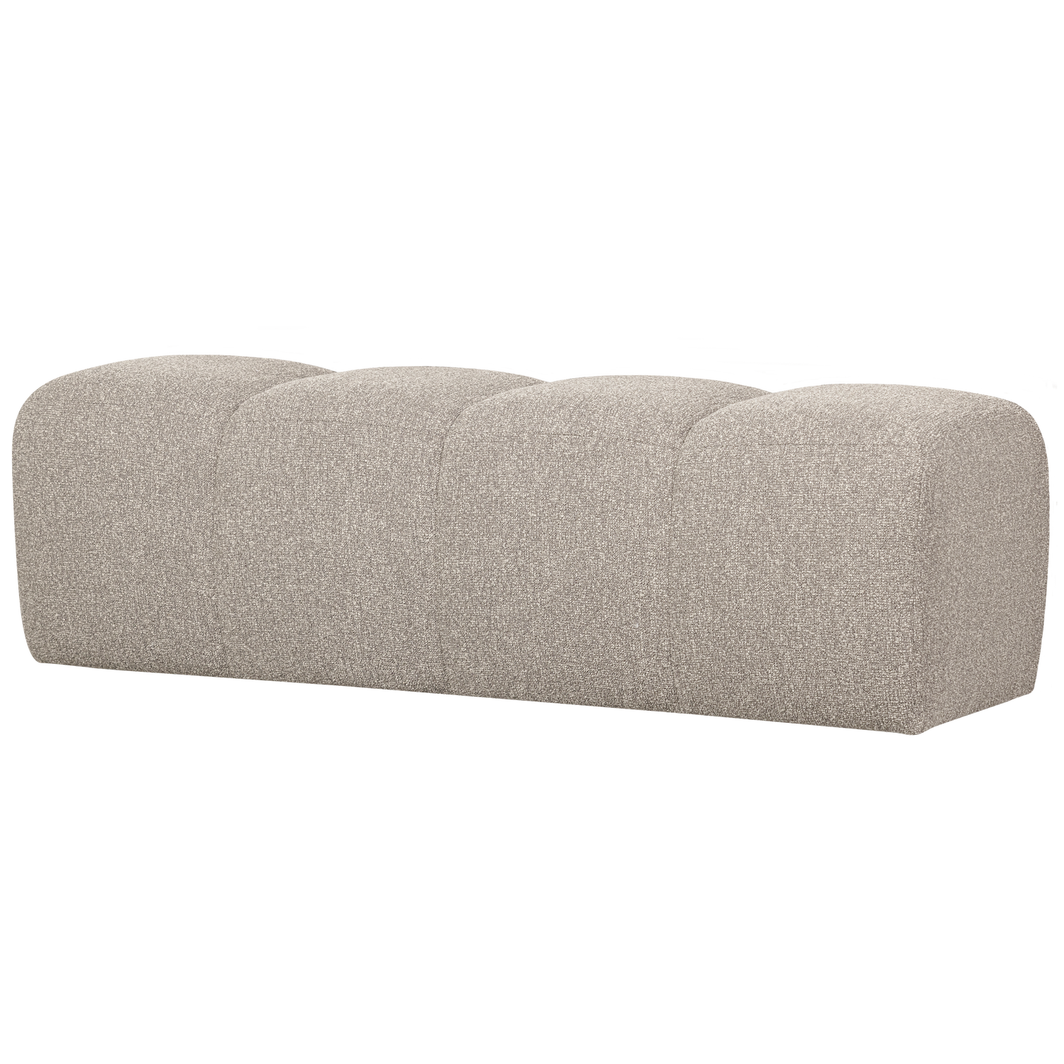 Woood | Mojo eetbank boucle beige melange