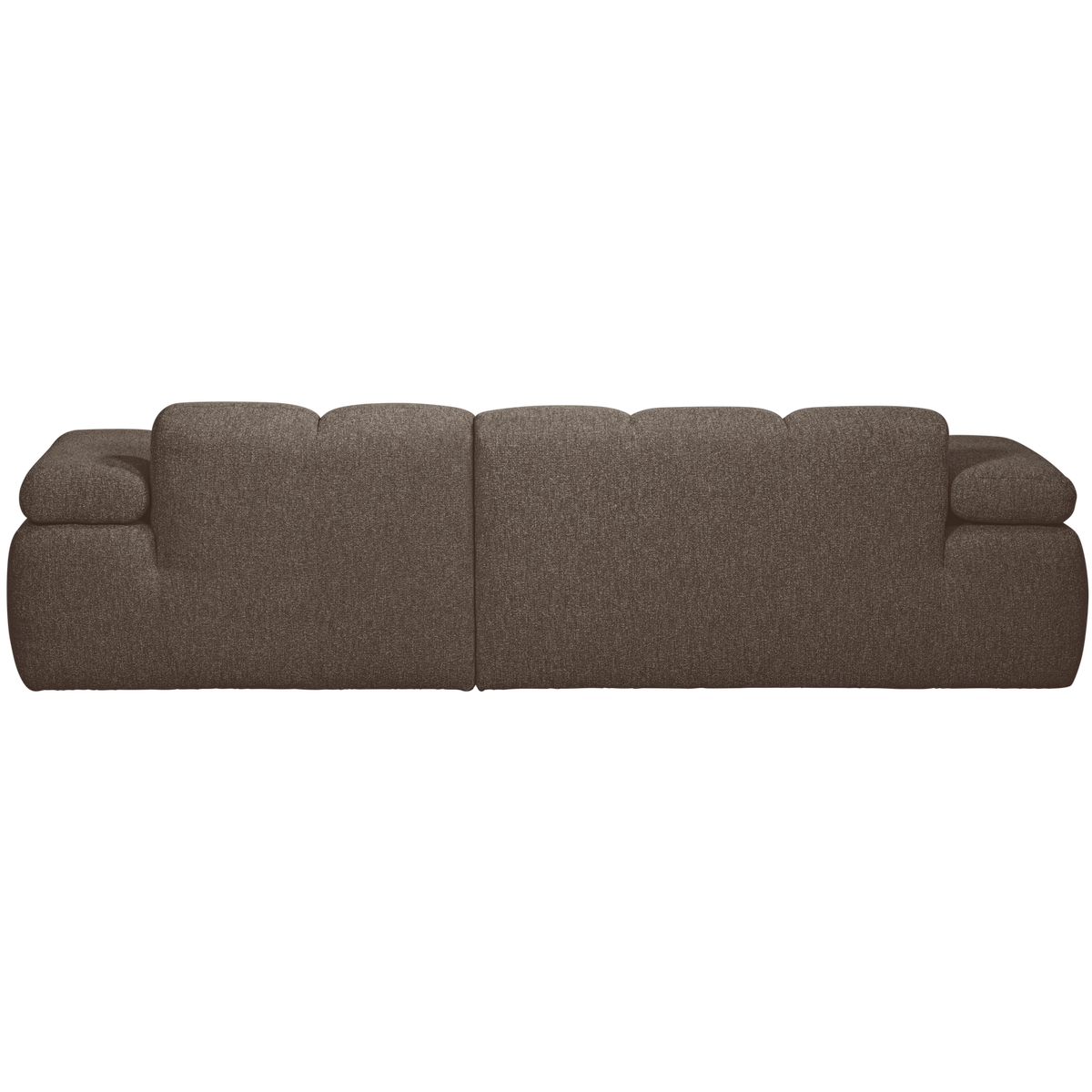 Woood | Chaise longue Mojo rechts boucle bruin melange