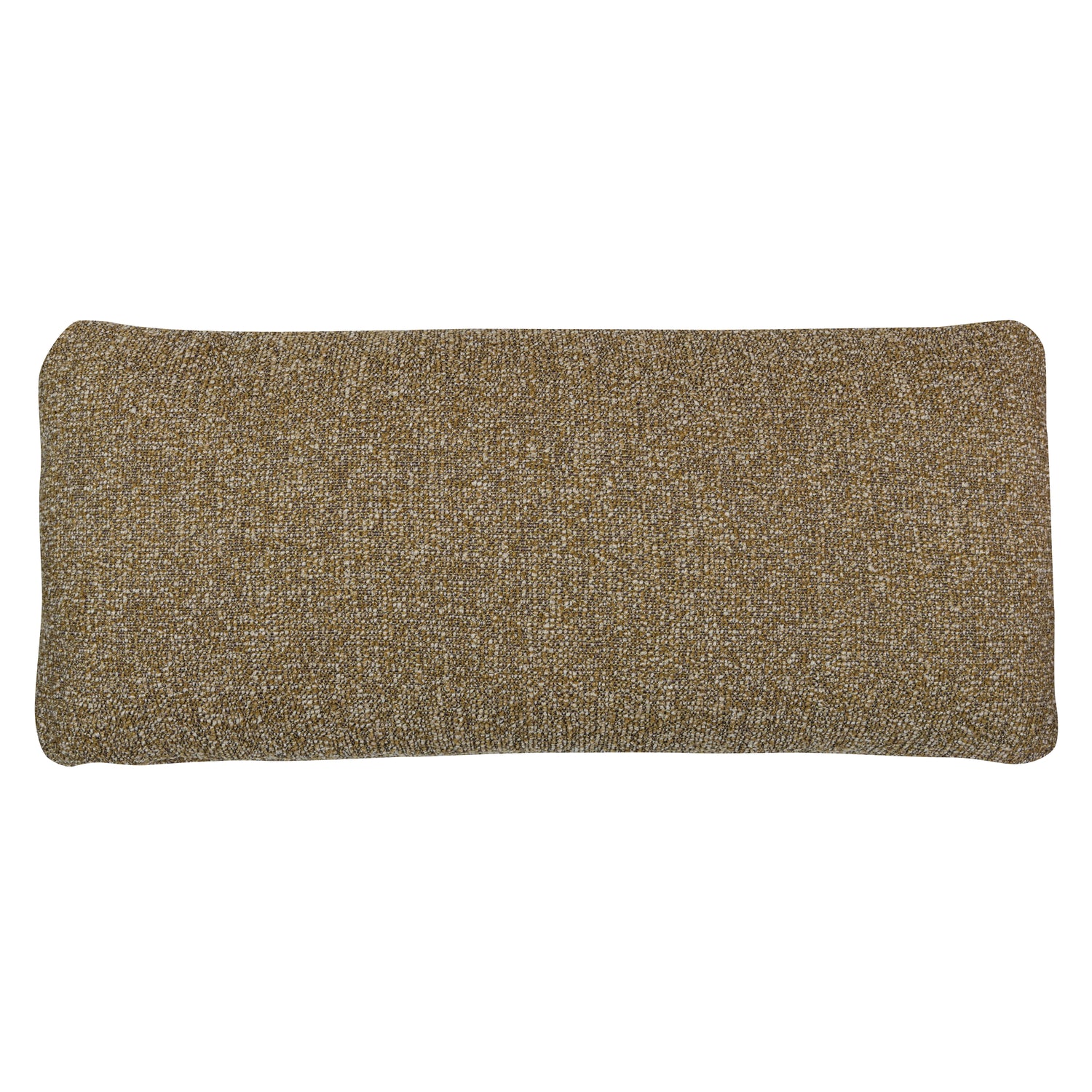 Woood | Kussen Mojo boucle geel/bruin melange