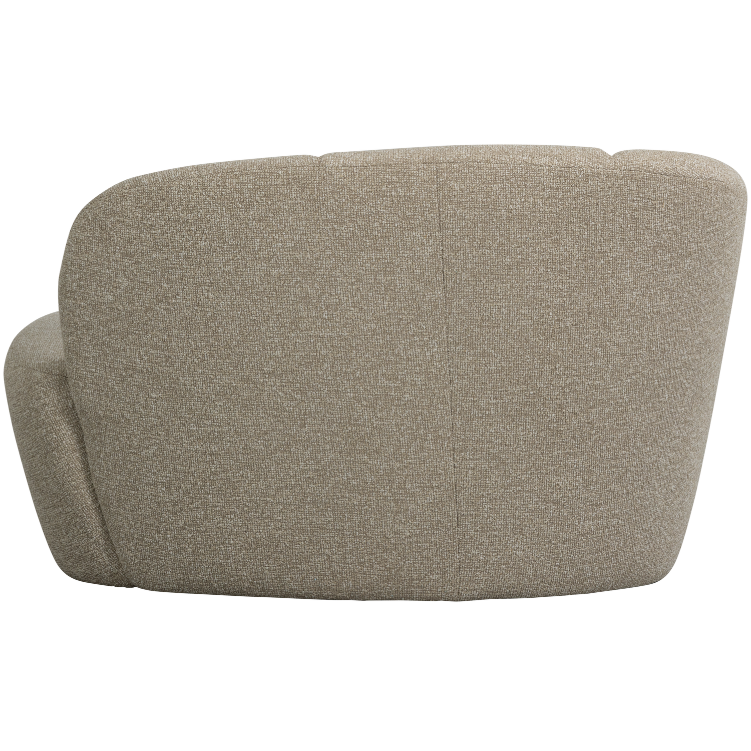 Woood | 2-Zits bankje Mojo links boucle beige melange