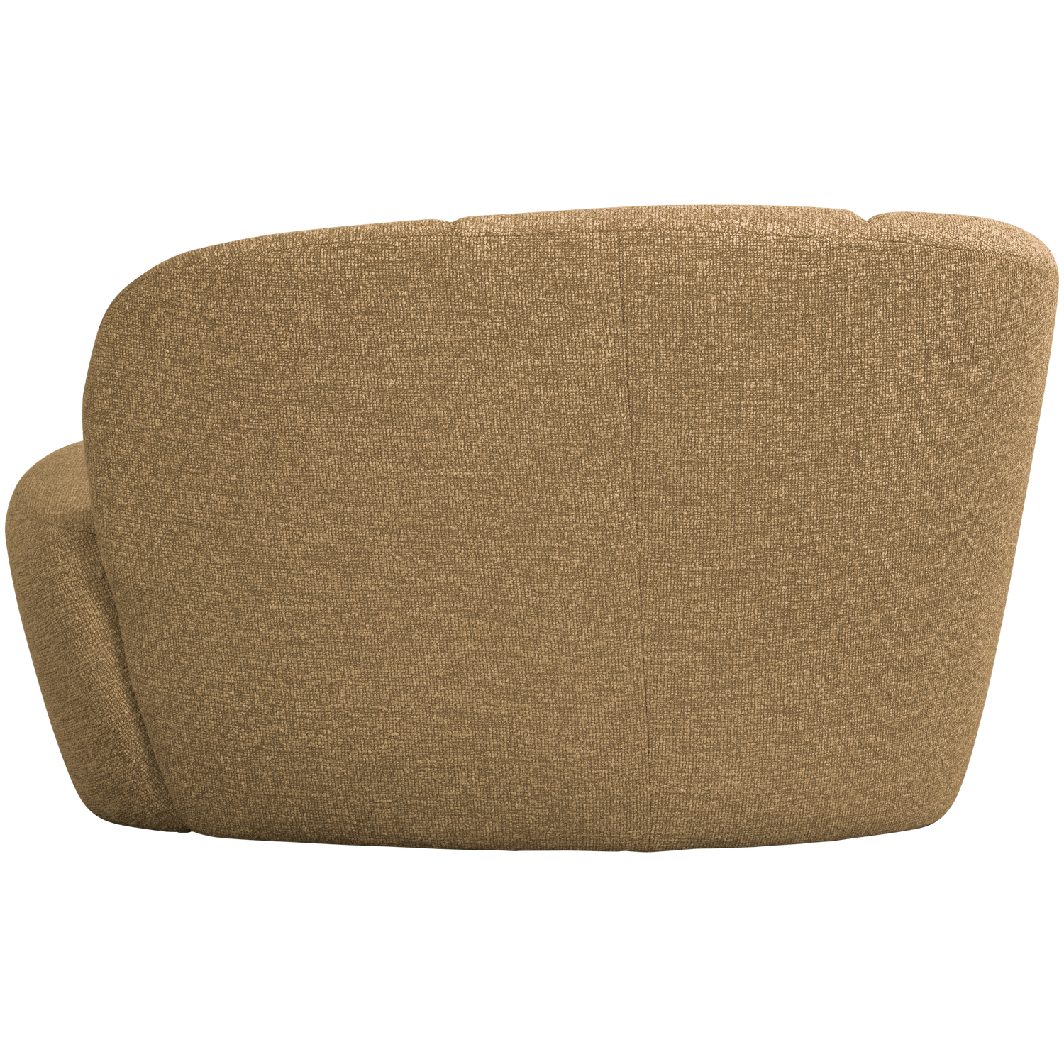 Woood | 2-Zits bankje Mojo links boucle geel/bruin melange