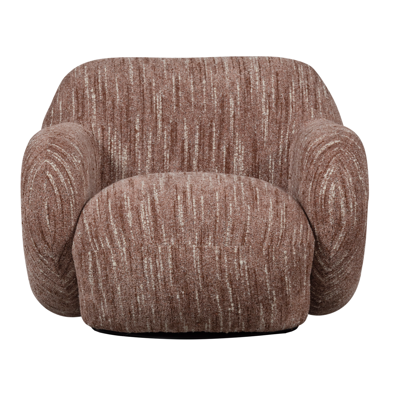Woood | Fauteuil Folke chenille oudroze melange