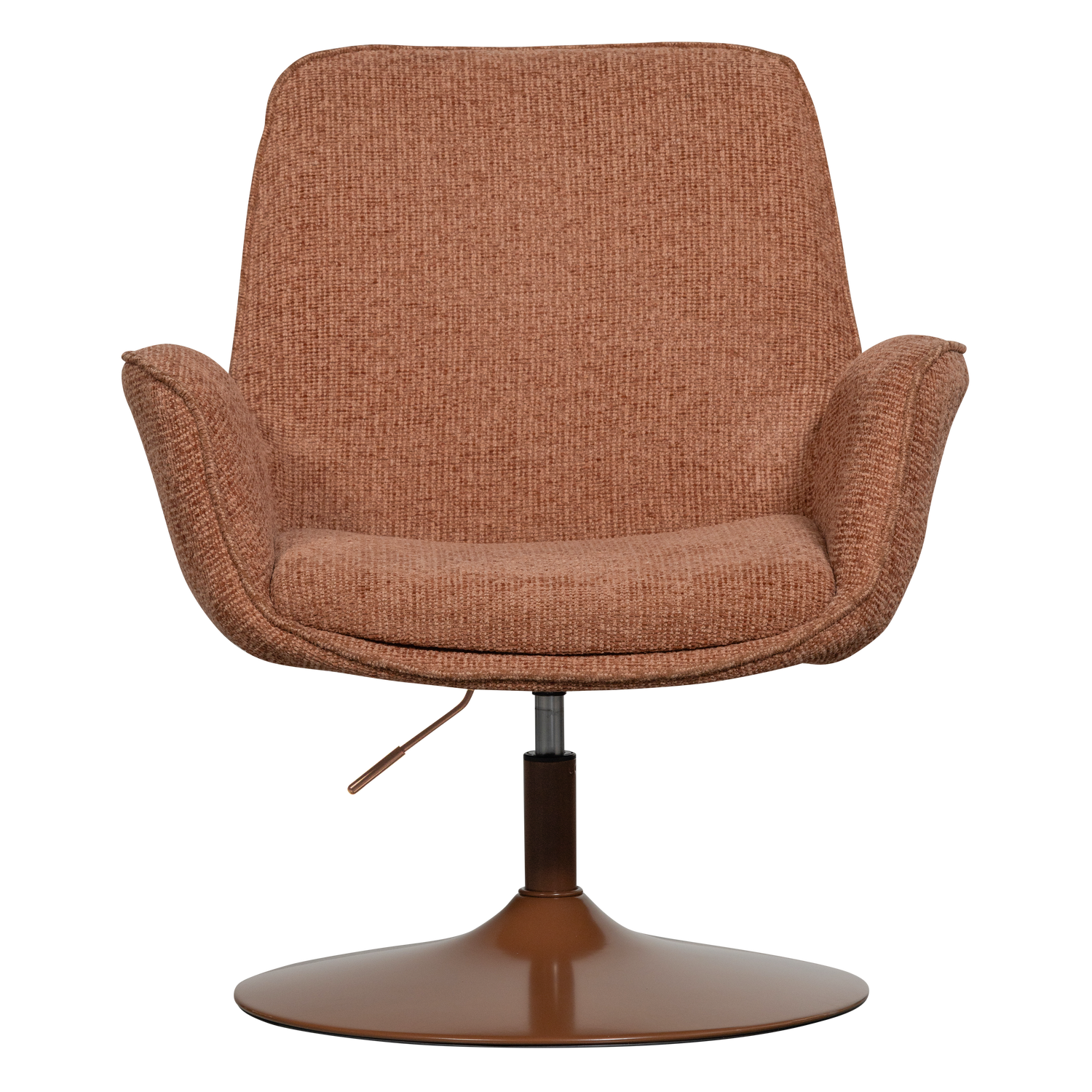 Woood | Fauteuil Marten in hoogte verstelbaar oranje