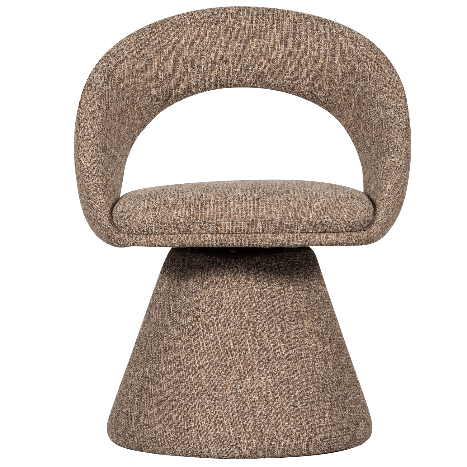 Woood | Eetkamerstoel draaibaar Winter naturel melange