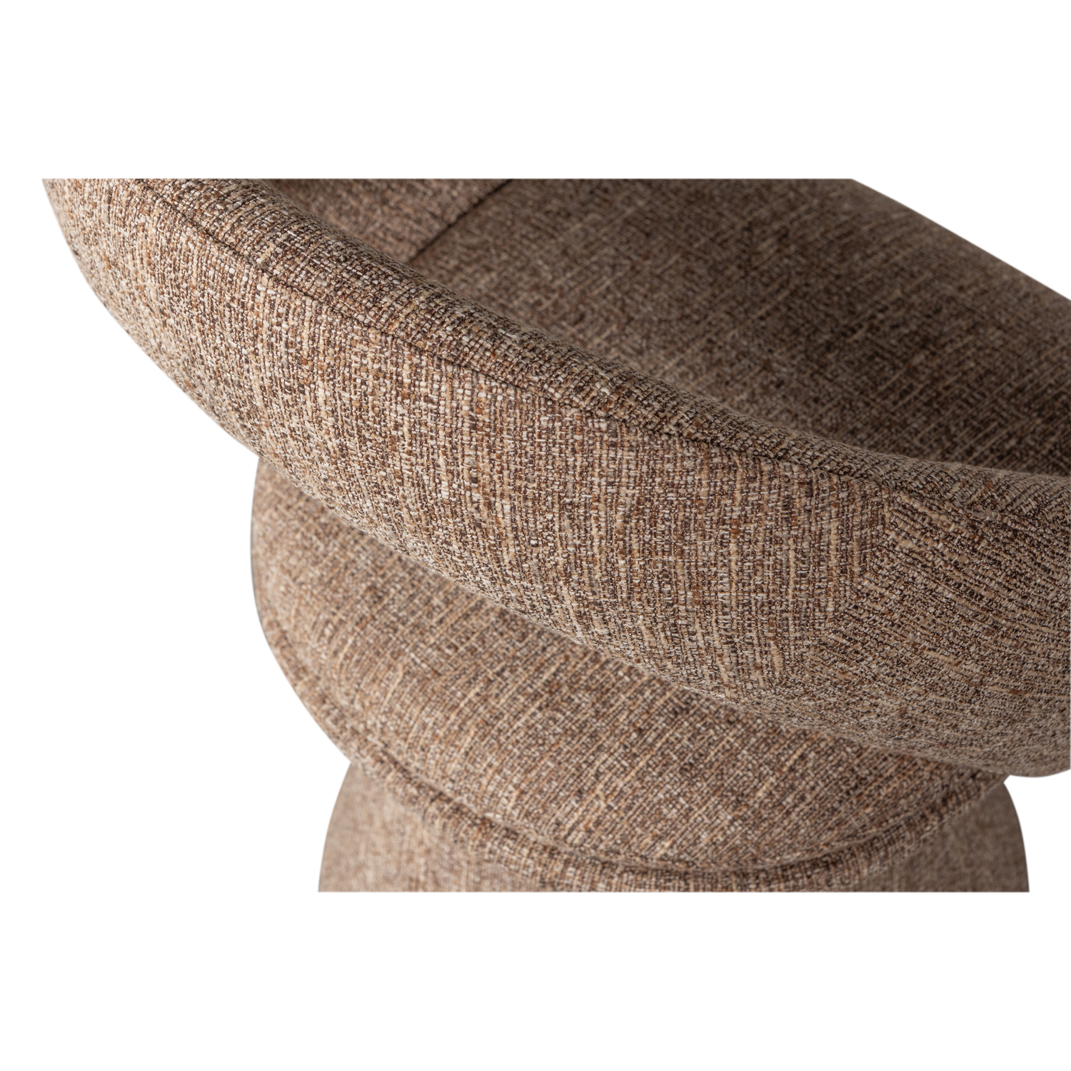 Woood | Eetkamerstoel draaibaar Winter naturel melange