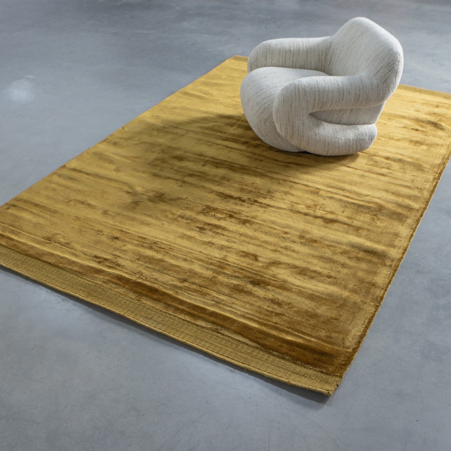 Woood | Vloerkleed Tammo honinggeel