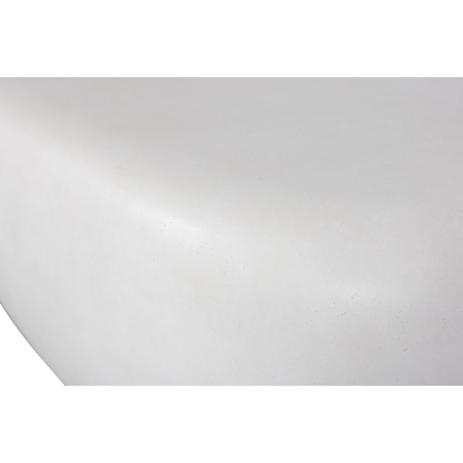 Woood | Salontafel Pebble 100cm betonlook wit